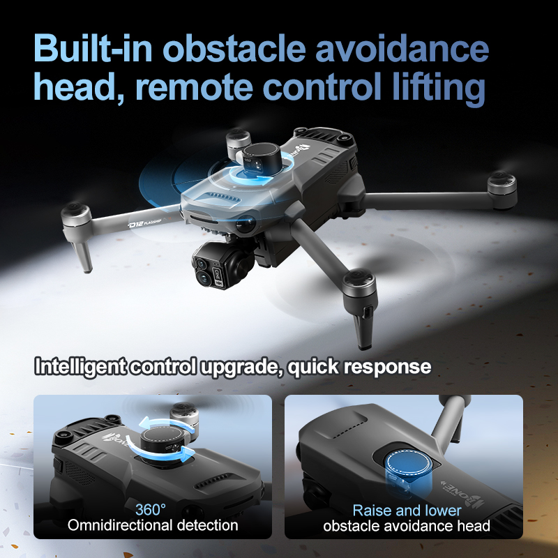 Dron RC z 3-osiowym gimbalem 8 – Drone Gimbal Brushless recenzja i cena