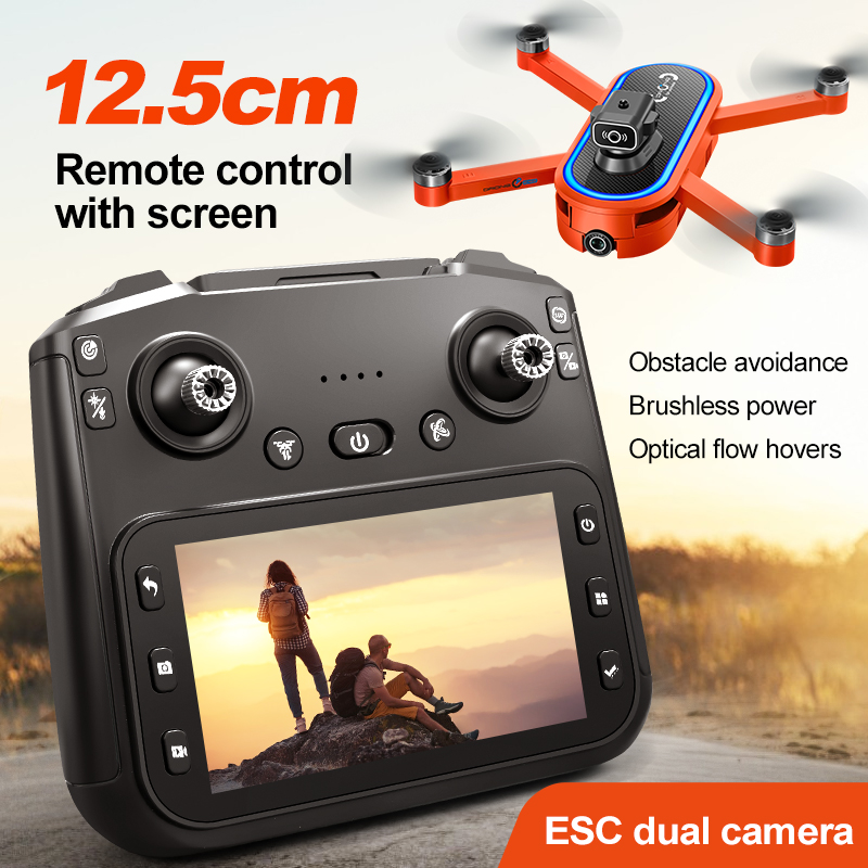 Dron 2025 S186 Profesjonalny 4 – Drone Gimbal Brushless recenzja i cena