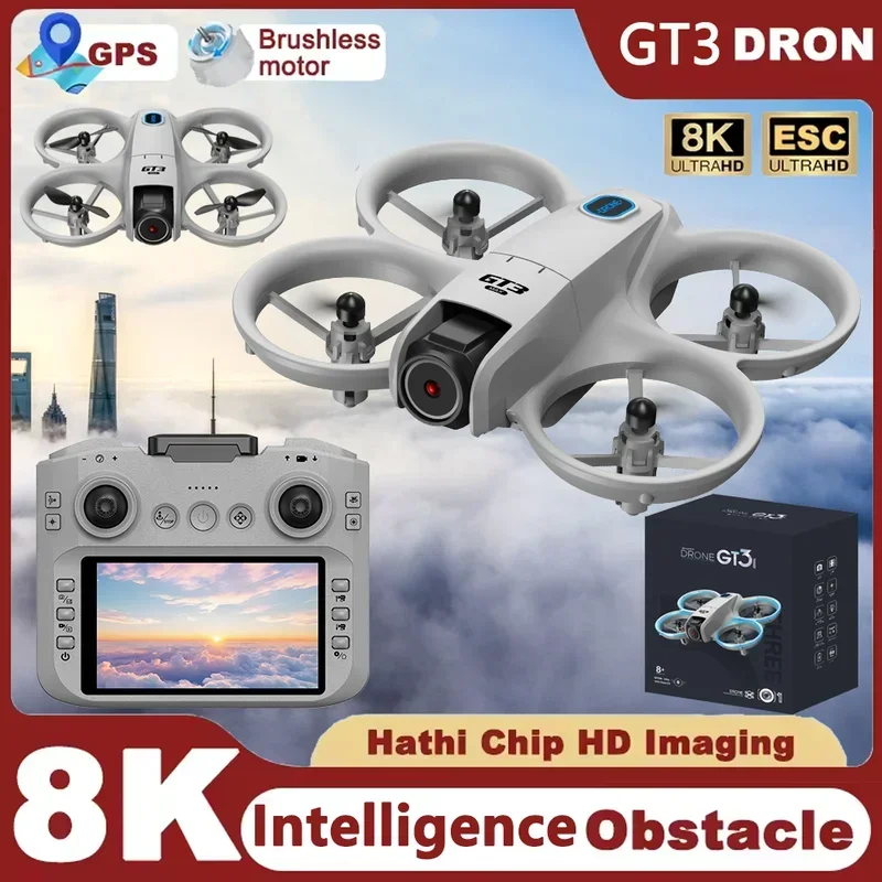 Nowy Mini Dron GT3 Rc Quadcopt – Drone Gimbal 2 Axis recenzja i cena