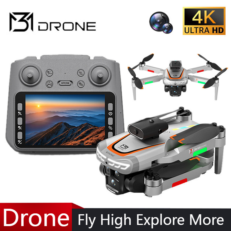 Profesjonalny dron M3 4K HD do – Drone Gimbal Brushless recenzja i cena