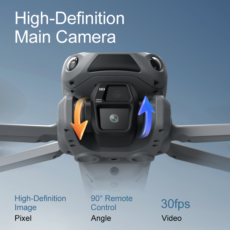 Zdjęcia lotnicze z drona LF682 – Drone Gimbal Brushless recenzja i cena