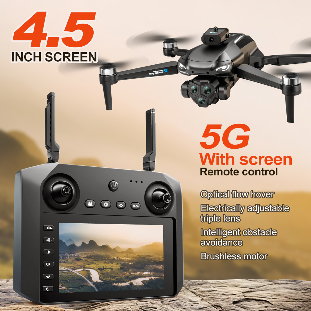 M33 Nowy dron RC z podwójną ka – Drone Gimbal Brushless recenzja i cena