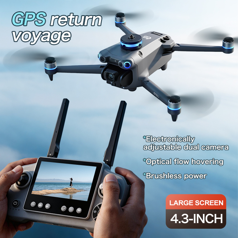 Dron GT60 z funkcją rzucania ł – Drone Gimbal Brushless recenzja i cena