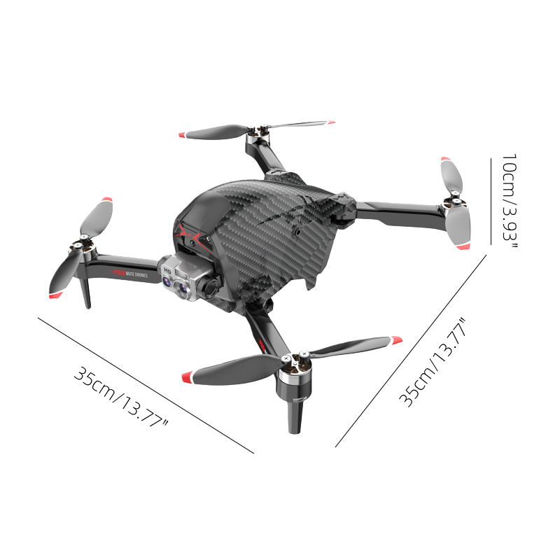 Dron CS26 z podwójną kamerą 10 – Drone Gimbal Brushless recenzja i cena