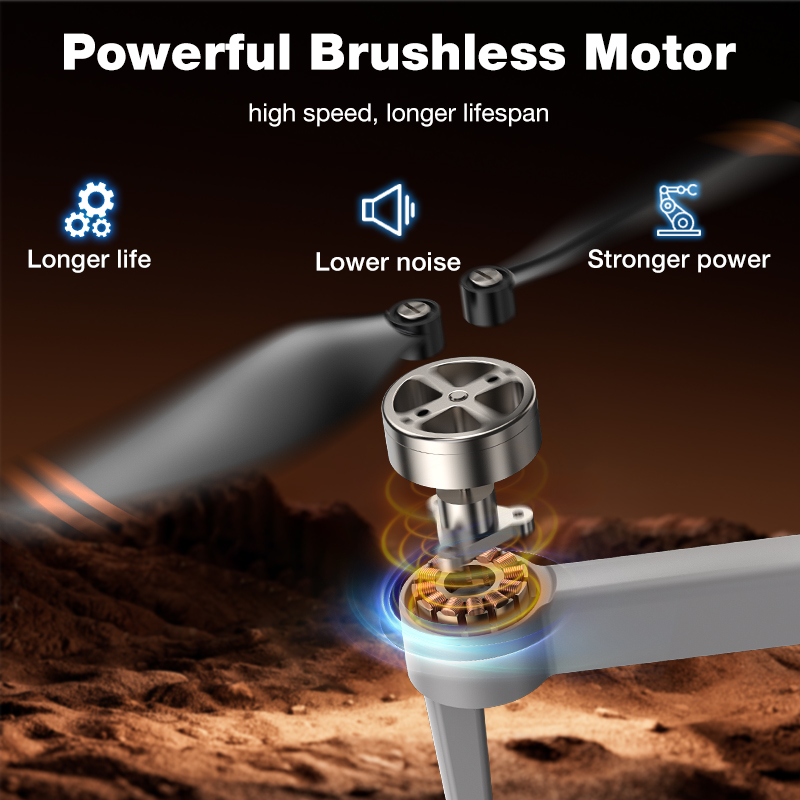 NOWY Gorący Dron L017 Pro Bezs – Drone Gimbal Brushless recenzja i cena