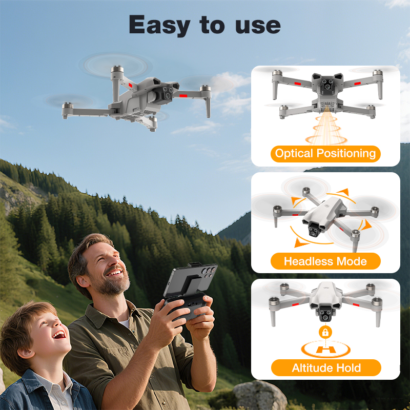 NOWY Gorący Dron L017 Pro Bezs – Drone Gimbal Brushless recenzja i cena