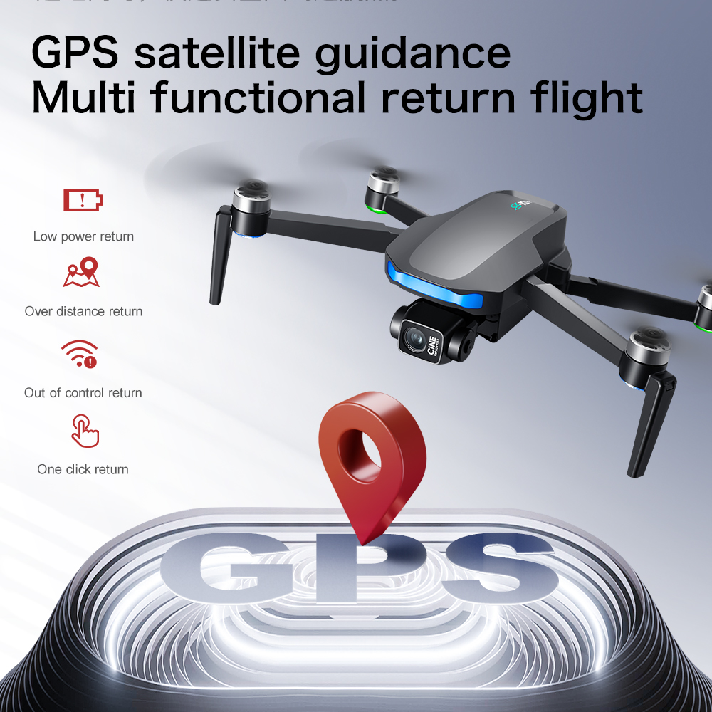 Nowy dron S-X1 MAX GPS 8K Prof – Drone Gimbal Brushless recenzja i cena